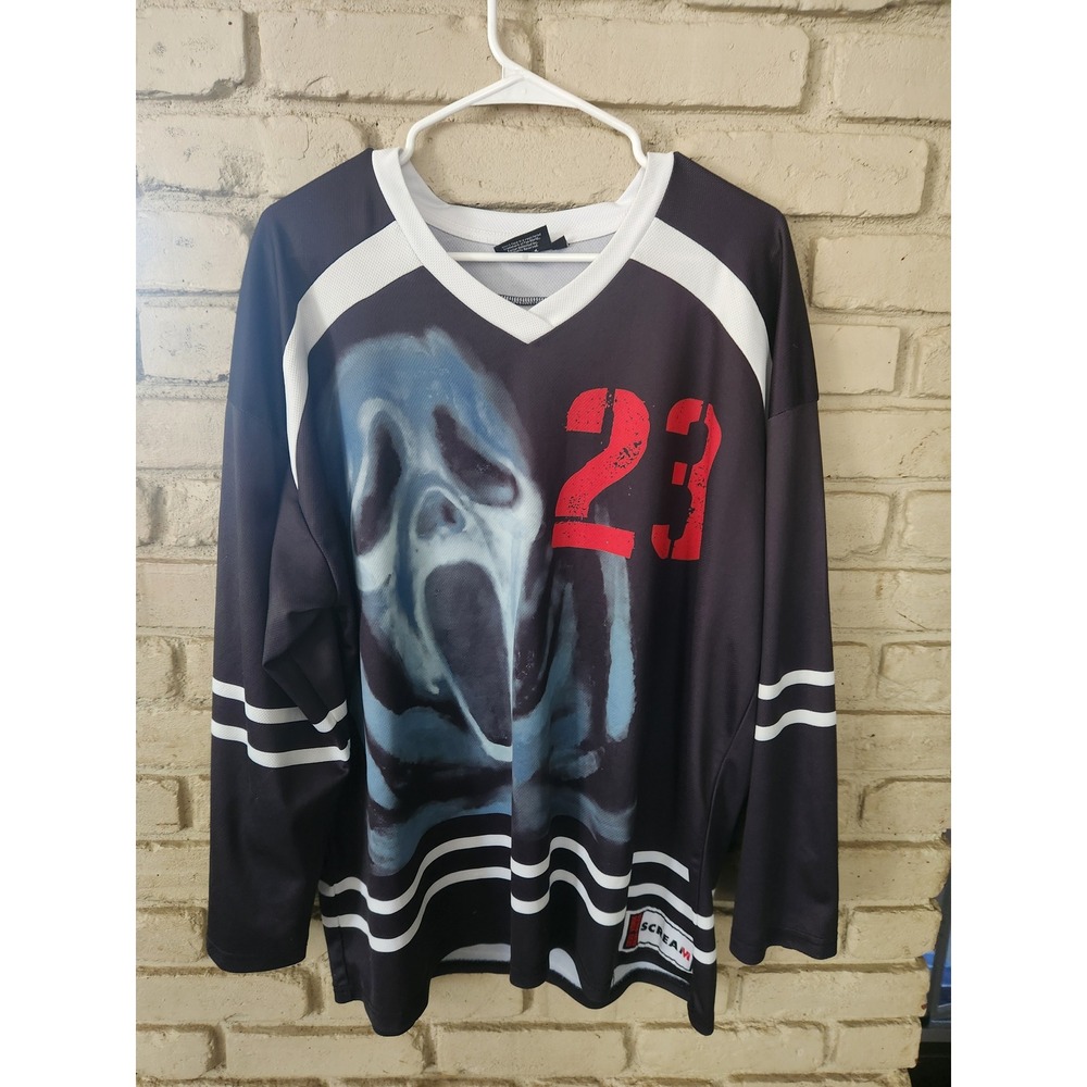 Scream VI Ghostface Hockey Jersey